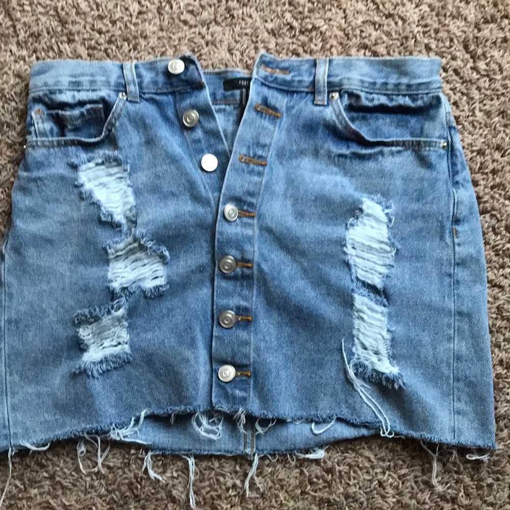Denim skirt